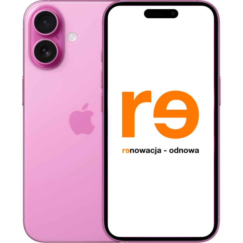 iPhone 16 5G - outlet rozowy front