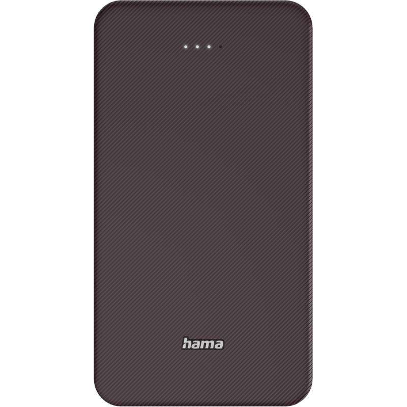 Hama power bank color 20000 mAh bordowy front